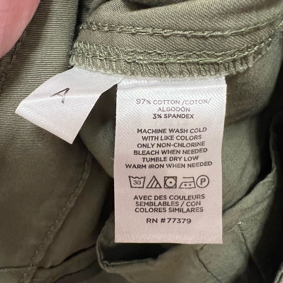 Ann Taylor Green Wide Leg Pants - Picture 7 of 7